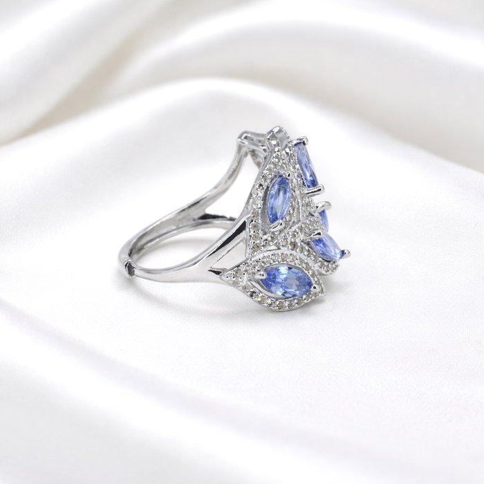 Sans prix de réserve - Bague Plaqué or Tanzanite - Topaze -, Bijoux, Sacs & Beauté, Bagues