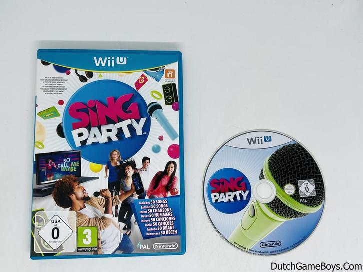 Nintendo Wii U - Sing Party - EUR, Games en Spelcomputers, Games | Nintendo Wii U, Gebruikt, Verzenden