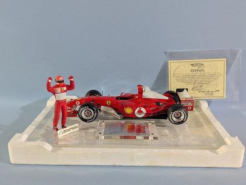 Ferrari - Michael Schumacher World Champion With piece of, Hobby en Vrije tijd, Modelauto's | 1:5 tot 1:12