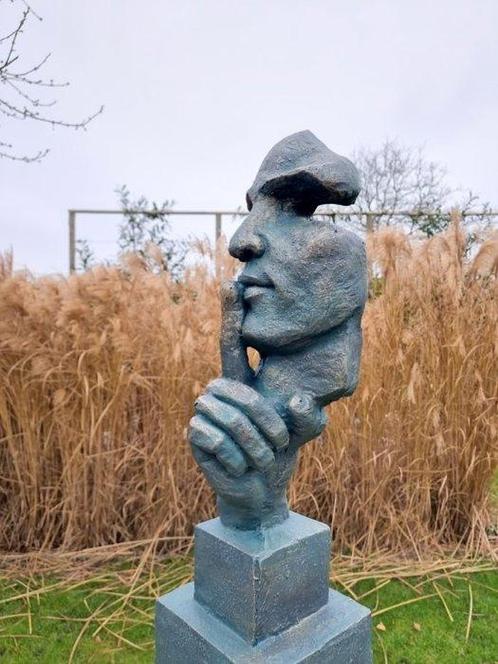 Sculpture, Silence - 78 cm - polystérol, Antiek en Kunst, Kunst | Designobjecten