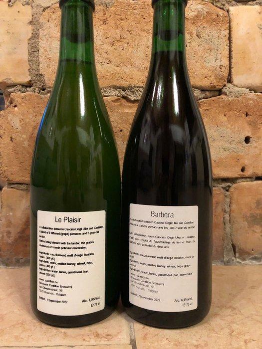 Cantillon - Barbera 2022 & Le Plaisir 2022 - 75cl - 2, Collections, Vins