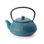 Theepot  Lantian , blauw, gietijzer met roestvrijstalen filt, Hobby & Loisirs créatifs, Sachets de thé