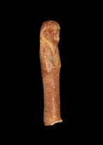 Égypte ancienne Faïence brune Shabti (Sans Prix de Réserve)