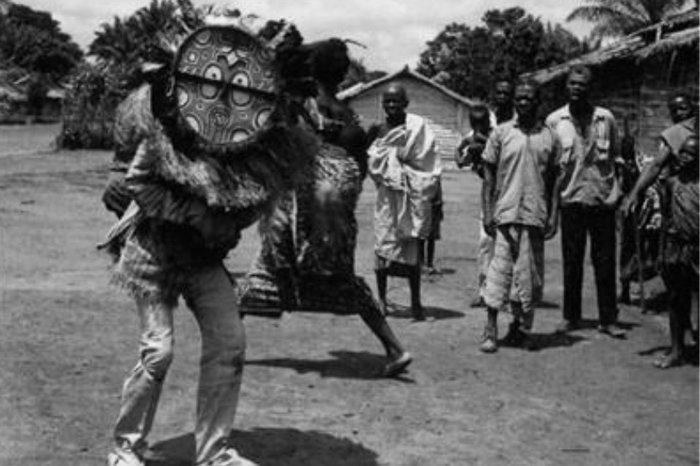 dansmasker - Kidumu - DR Congo (Zonder Minimumprijs), Antiek en Kunst, Kunst | Niet-Westerse kunst