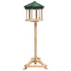vidaXL Vogelvoeder staand 33x110 cm massief vurenhout, Dieren en Toebehoren, Verzenden, Nieuw
