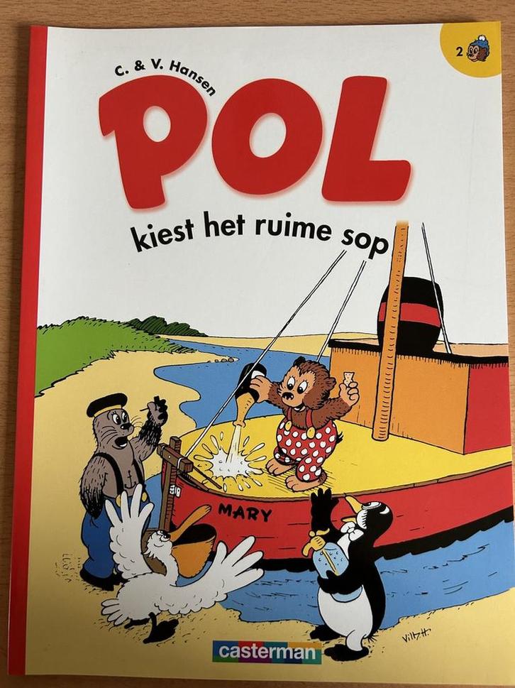 Pol kiest het ruime sop / Pol 9789030340362 V. Hansen, Boeken, Stripverhalen, Zo goed als nieuw, Verzenden