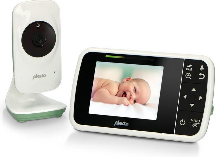 Alecto DVM135 - Babyfoon met camera - Temperatuurweergave -, Kinderen en Baby's, Babyfoons, Nieuw, Verzenden
