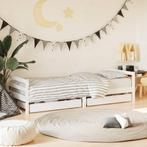 vidaXL Kinderbedframe met lades 80x200 cm massief grenenhout, Verzenden, Nieuw