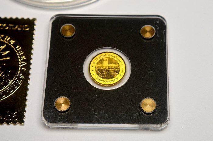 Tsjaad. 3000 Francs 2019 Berlin Wall Fall 1/500oz (.999) +, Postzegels en Munten, Munten | Europa | Niet-Euromunten