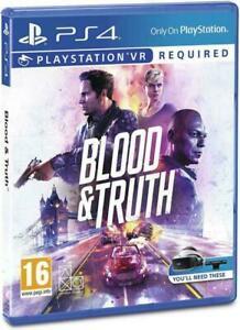 PlayStation 4 : Blood & Truth (PS VR) (PS4), Consoles de jeu & Jeux vidéo, Jeux | Sony PlayStation 4, Envoi