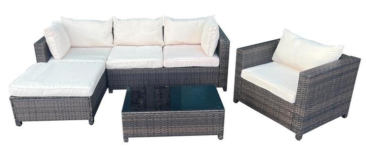 MaxxGarden Loungeset 5 pers (Loungesets, Tuinmeubelen, Tuin), Tuin en Terras, Tuinsets en Loungesets, Nieuw, Ophalen of Verzenden