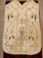 Liturgische planeet en stola (2) - Antiek - Zijde - Begin