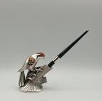 Ottaviani - Portapenna Picchio rivestito in argento e, Antiek en Kunst