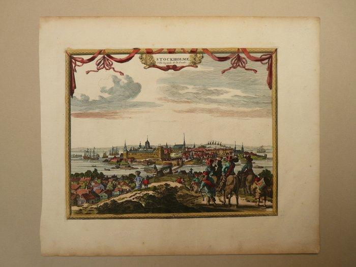 Zweden - Stockholm; Frederik de Wit - Stockholme ville, Boeken, Atlassen en Landkaarten