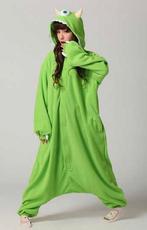 Onesie Mike Pak Monsters Inc. Groen M-L Monsterpak Monster K, Ophalen of Verzenden, Nieuw