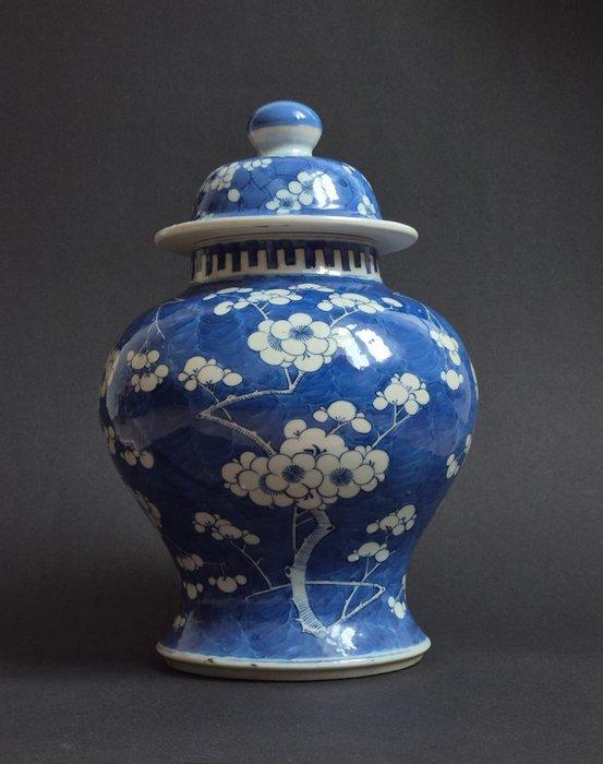 Vaas - Porselein - China - Gemberpot - Kangxi-stijl, Antiek en Kunst, Antiek | Overige Antiek