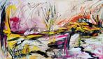 Luc Mora - Les barques roses - XXXL, Antiek en Kunst