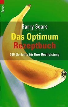 Das Optimum RezeptBook  Sears, Barry  Book, Livres, Livres Autre, Envoi
