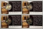 Malta. 2 Euro 2021 Temple de Tarxien en coincard (avec, Postzegels en Munten, Munten | Europa | Euromunten