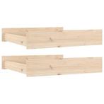 Bedlades Massief Grenen 2 stuks | Tweede Kansje | OP = OP, Huis en Inrichting, 90 cm, Verzenden, Nieuw, Rustieke uitstraling