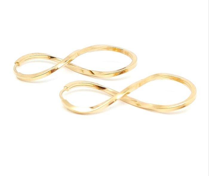 Zonder Minimumprijs - Oorbellen - 18 karaat Geel goud - Geen, Handtassen en Accessoires, Oorbellen