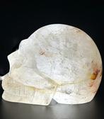 XXXL massieve heldere kwarts schedel Zeldzame met de hand, Verzamelen, Mineralen en Fossielen