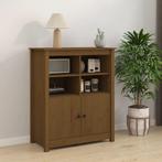 vidaXL Buffet Marron miel 83x41,5x100 cm Bois massif de, Verzenden, Neuf