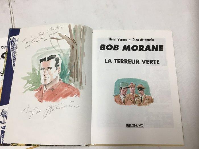 Bob Morane T3 à T5 + T10 + 2x dédicace - 4x C - 4 Album -, Livres, BD
