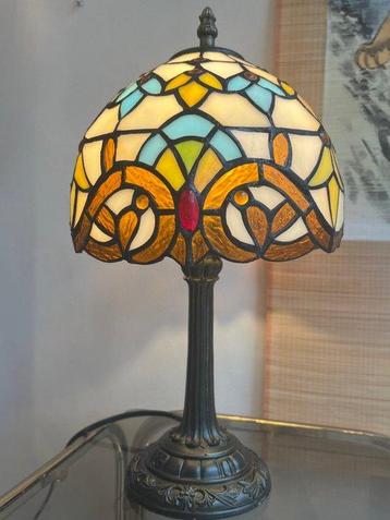 Lampe de table buffet (2) - Vitrail