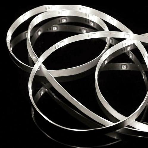 5 Meter - koud wit - Slimme ledstrip + ontvanger, Huis en Inrichting, Lampen | Overige, Verzenden