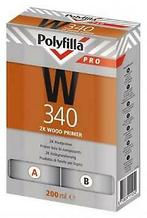 Polyfilla PRO W340 epoxy-vrije 2K Houtprimer per set van 200, Nieuw, Verzenden