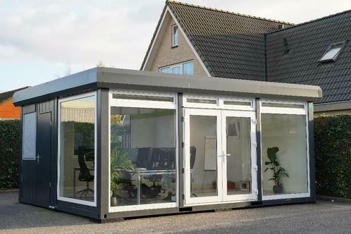 Containerwoning België! Gratis levering! Badkamer en keuken!, Zakelijke goederen, Machines en Bouw | Keten en Containers