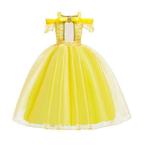 Prinsessenjurk - Belle jurk - Kleedje, Kinderen en Baby's, Carnavalskleding en Verkleedspullen, Nieuw, Verzenden