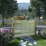 vidaXL Porte de jardin en piquets bois de pin imprégné, Tuin en Terras, Tuinpoorten, Verzenden