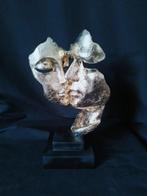 RED - Sculpture, Face Gold 24k - 27 cm - Résine - 2025, Antiek en Kunst