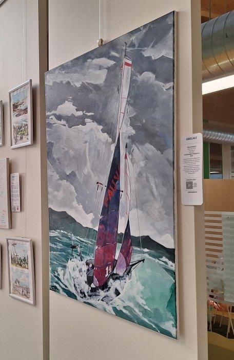 Alessandro Puricella - GRECALE, Antiquités & Art, Art | Peinture | Moderne