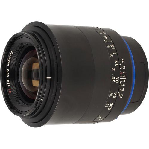 Zeiss Milvus 35mm F/2 ZE Canon EF occasion, Audio, Tv en Foto, Foto | Lenzen en Objectieven, Zo goed als nieuw, Verzenden