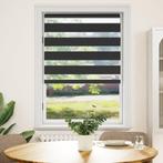 vidaXL Duo rolgordijn 100 x 175 cm zwart, Huis en Inrichting, Stoffering | Gordijnen en Lamellen, Verzenden, Nieuw