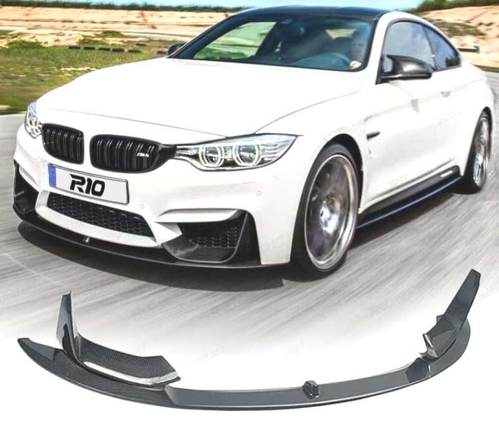 SPOILER LAME DE PARE-CHOCS AVANT BMW F82 F83 M4 13-18 CARBON, Auto-onderdelen, Carrosserie, Verzenden