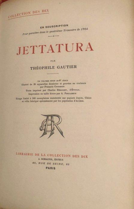Théophile Gautier / Courboin - Jettatura - 1904, Antiek en Kunst, Antiek | Boeken en Manuscripten