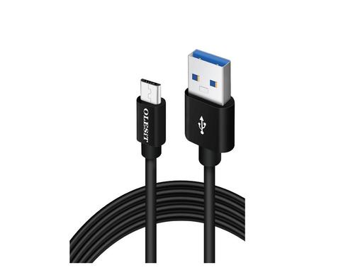 Olesit Type-C USB C 3 Meter Fast Charge 2.4A - Oplaadkabel -, Télécoms, Téléphonie mobile | Chargeurs pour téléphone, Envoi
