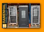 pvc deuren raam antracietgrijs ral 7016 over stock RAMENHAL, Doe-het-zelf en Bouw, Nieuw, Glas, Buitendeur, Ophalen