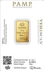 10 gram - Goud .999 - PAMP - Verzegeld en met certificaat