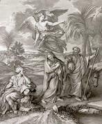 Gérard Audran (1640-1703), after Francois Verdi - Fuga in, Antiek en Kunst