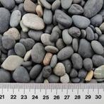 Beach Pebbles zwart 8-16 mm | 0,7 m3 | Overal in BE bezorgd