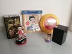 Betty Boop - 4 Items - Music Box + Clock + Photo frame +