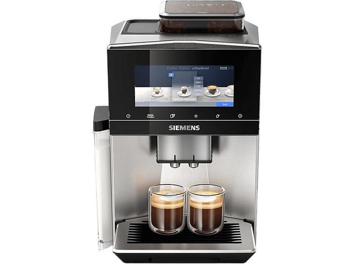 Siemens - Volautomatische espressomachine - Zilver, Elektronische apparatuur, Koffiezetapparaten, Nieuw, Verzenden