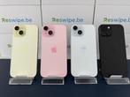 iPhone 15 Zwart 128Gb 256Gb 512GB +3 Jaar GARANTIE, Telecommunicatie, Mobiele telefoons | Apple iPhone, 128 GB, IPhone 15, Verzenden