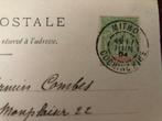 Cochinchine 1901/1905 - Cochonchine et Tonkin, CP et lettres, Gestempeld