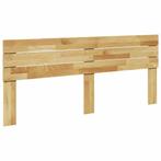 vidaXL Hoofdbord 180 cm massief hout eiken, Huis en Inrichting, Verzenden, Nieuw